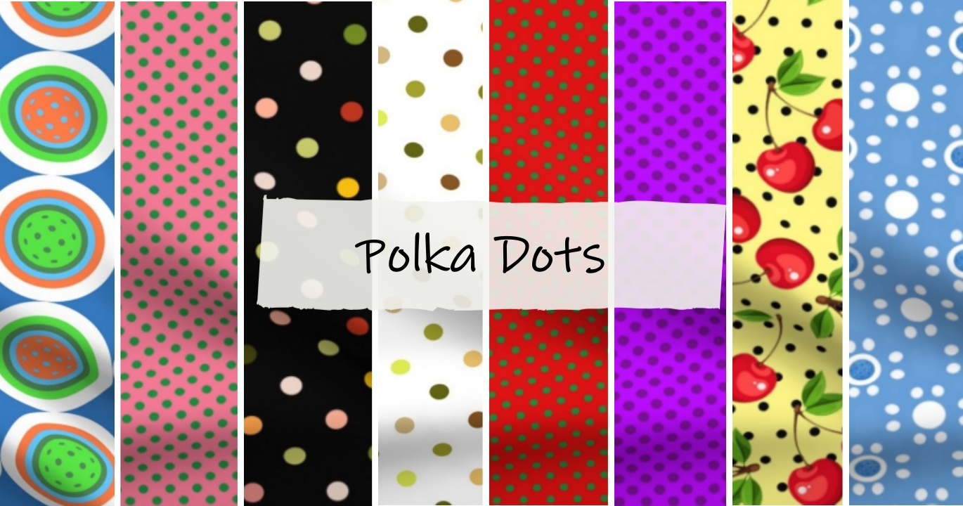 Polka Dots Timeless Charm - Green Carbon 2112