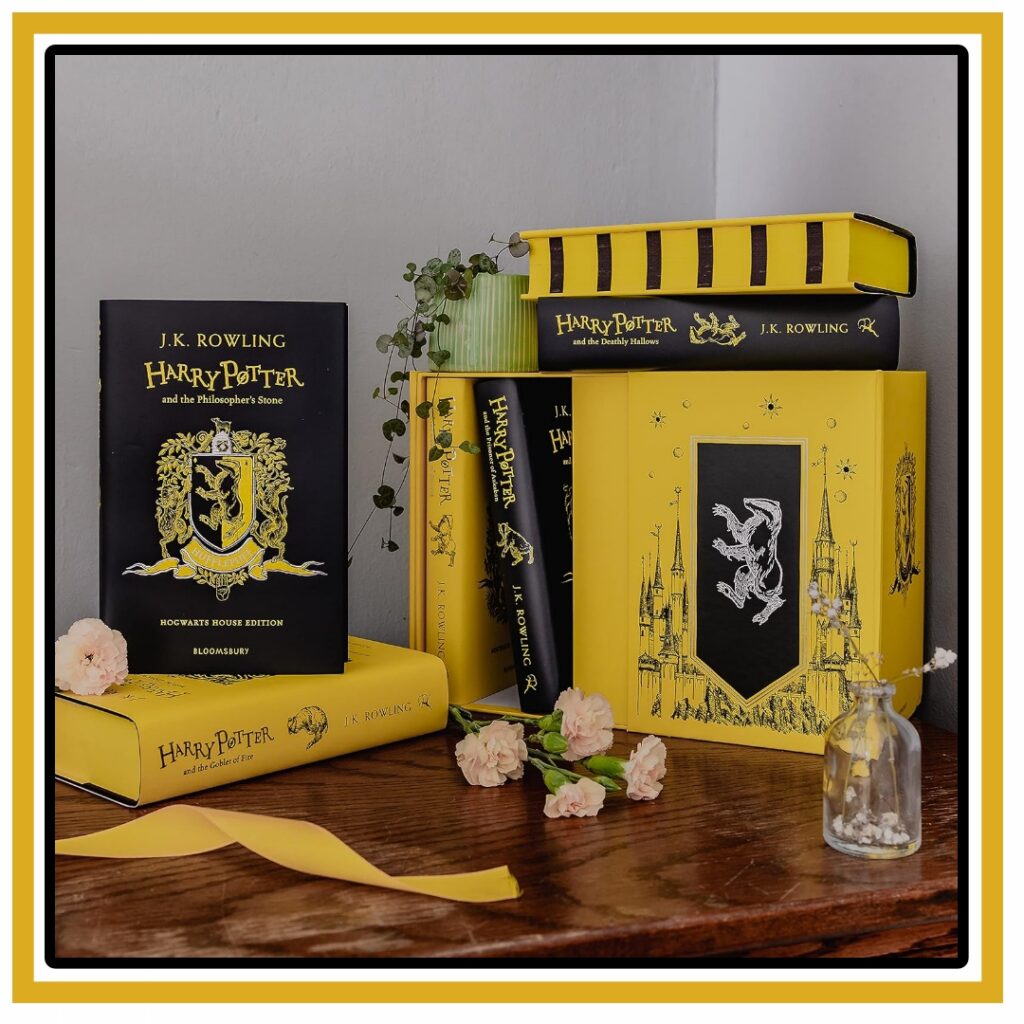 Harry Potter Hufflepuff House Editions Hardback Box Setblock